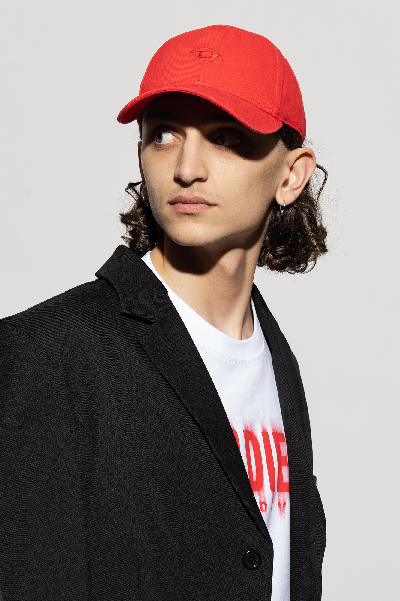 RUN - Men's Accessories | Diesel 'C - Black hats adidas